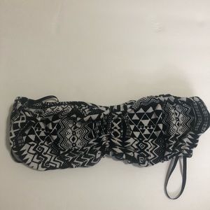 Tribal Peint bandeau bra